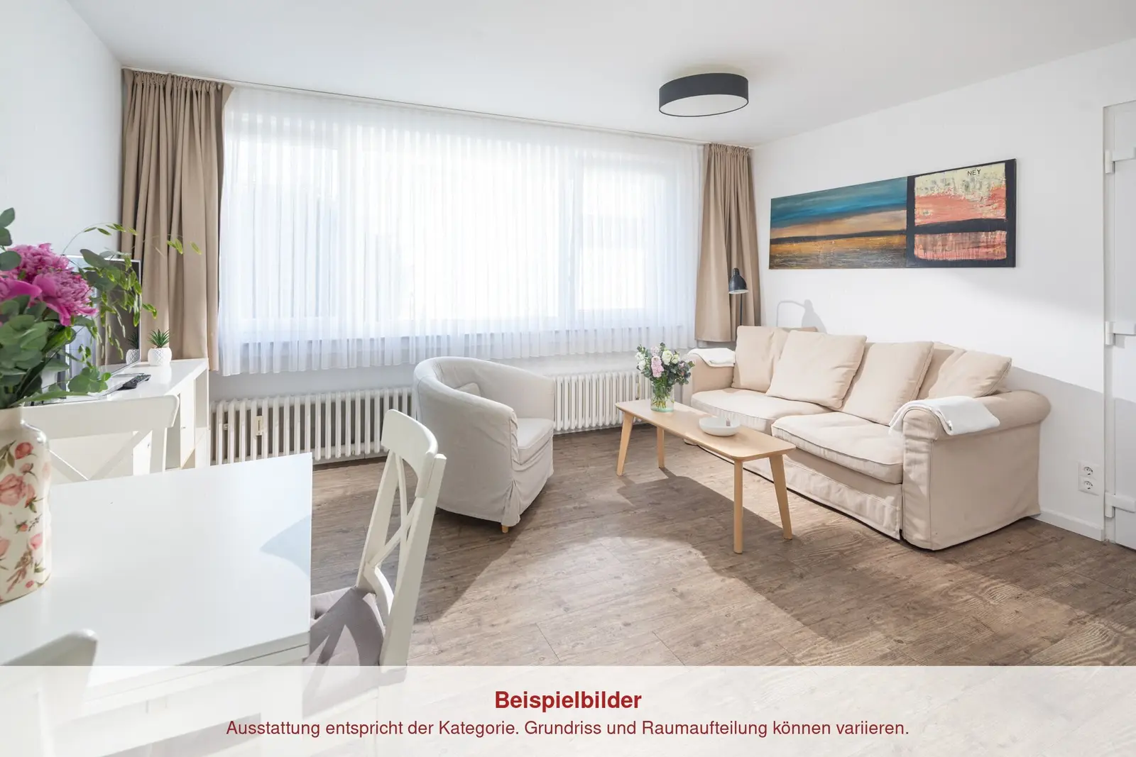 Apartment Nord / Süd – Ferienwohnung Norderney im skandinavischen Design